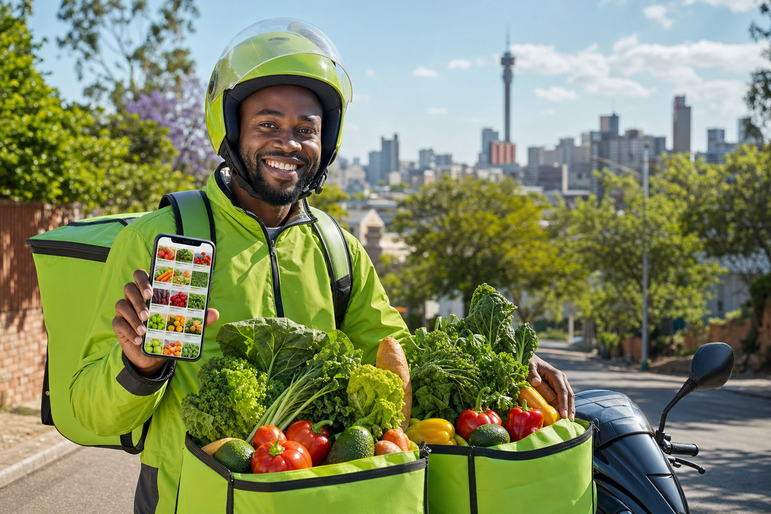 Grocery delivery app development company in South Africa building secure custom grocery delivery apps quick commerce platforms and multi store solutions