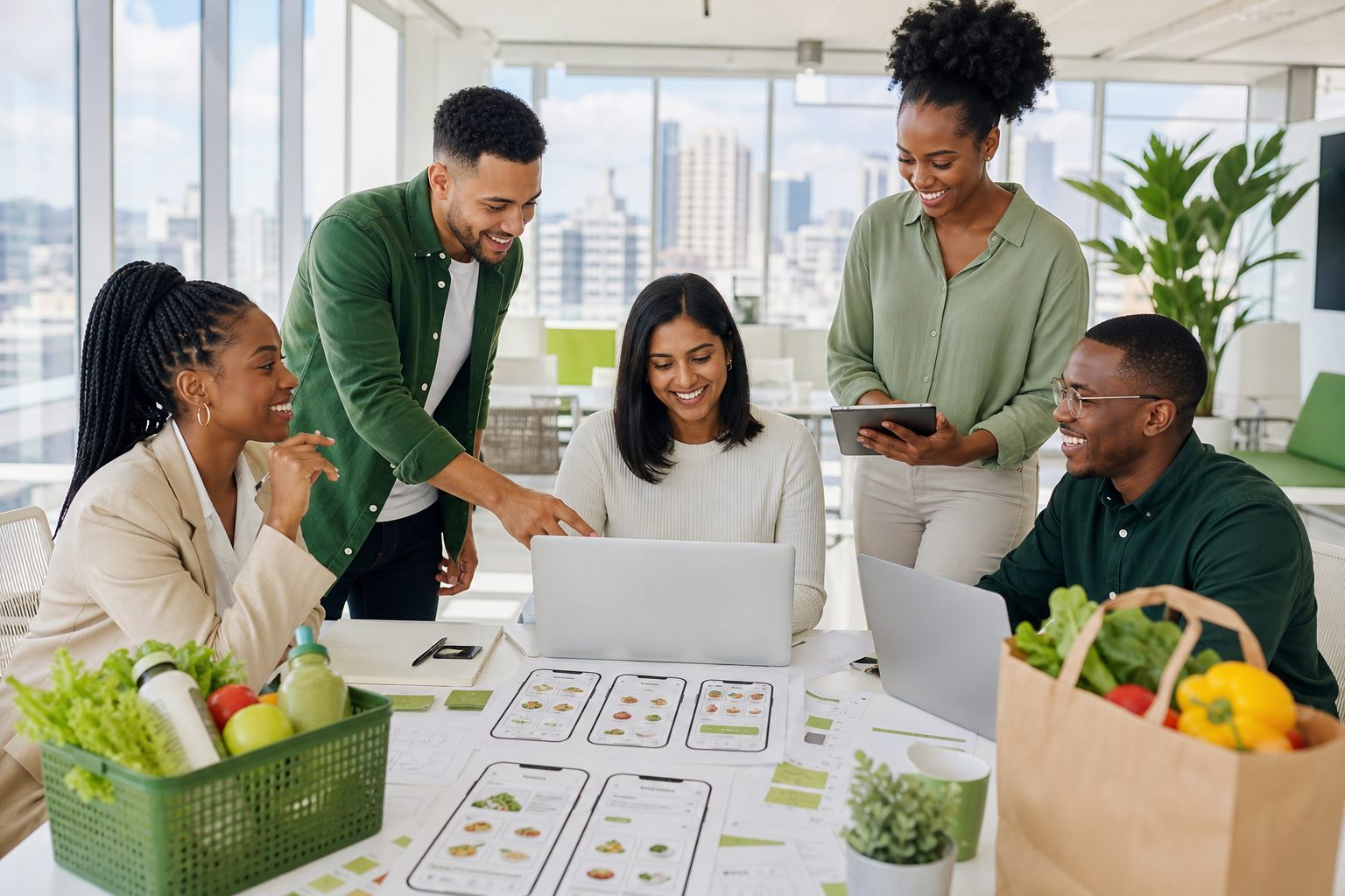 Grocery delivery app specialists designing a supermarket delivery platform for South African businesses