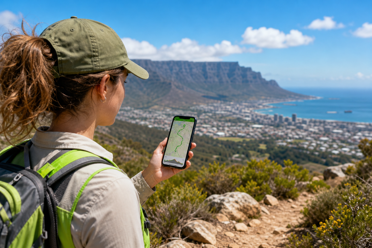 Geo Tracker inspired gps tracking app preview