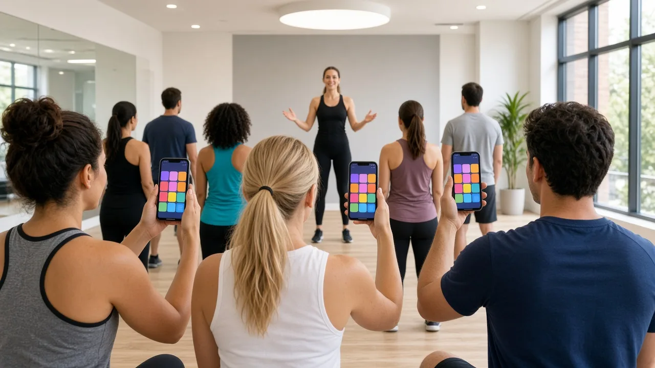 TeamUp inspired gym management software preview