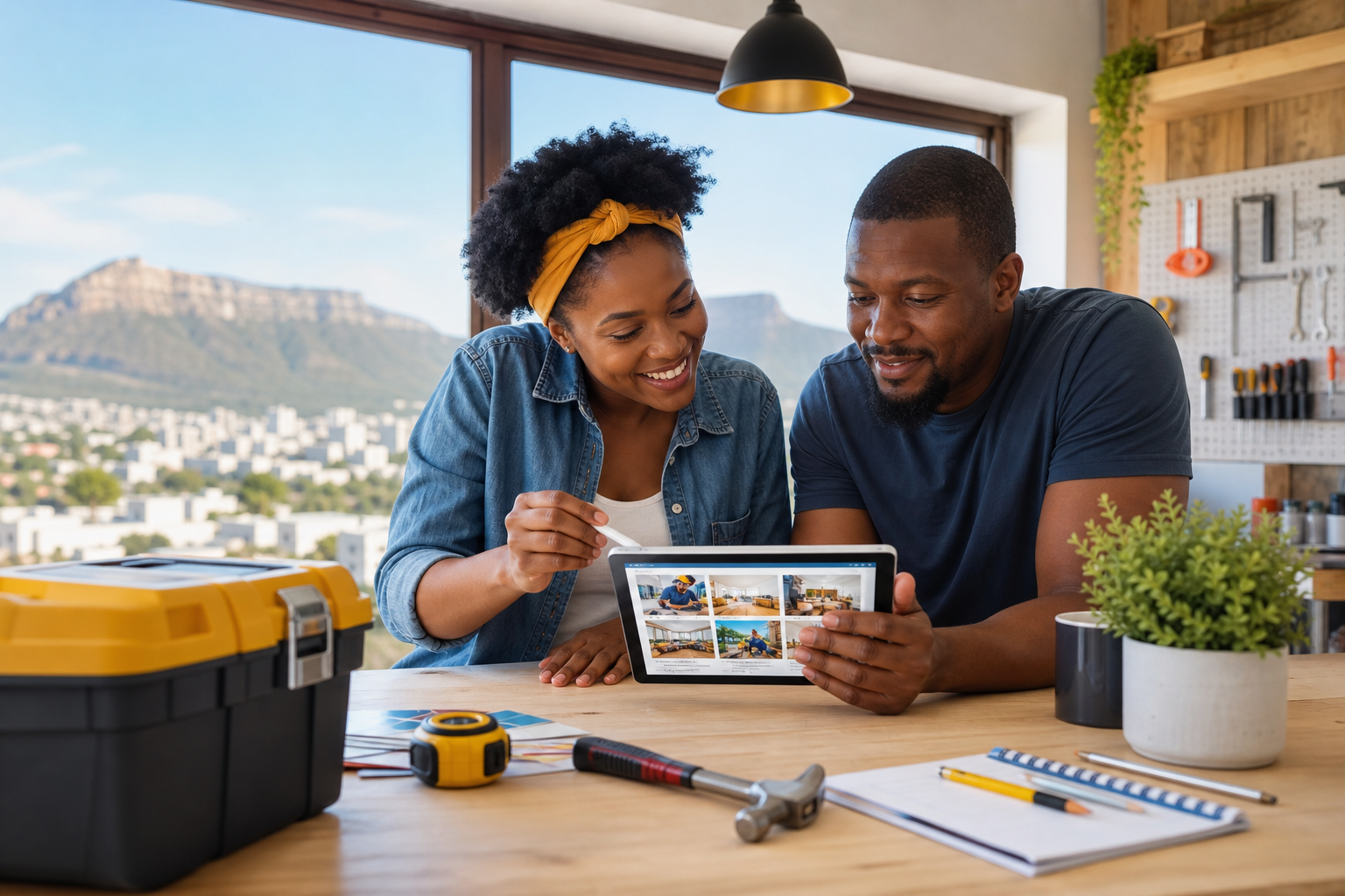Handyman app consultation for a South African home services and maintenance business