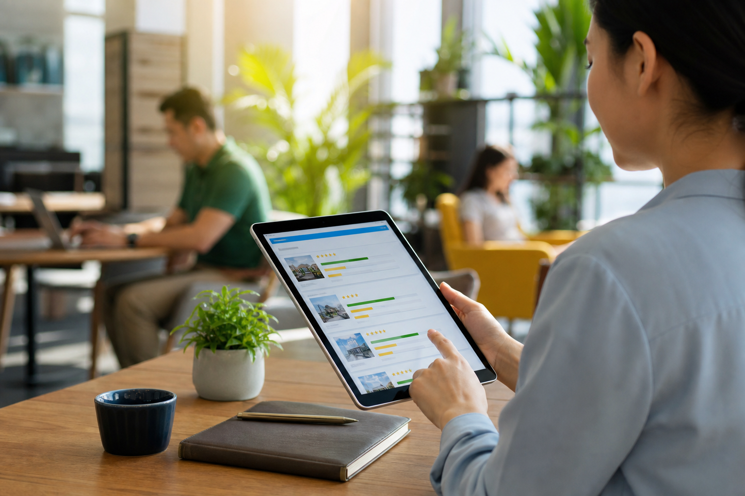 Glassdoor inspired job portal app preview