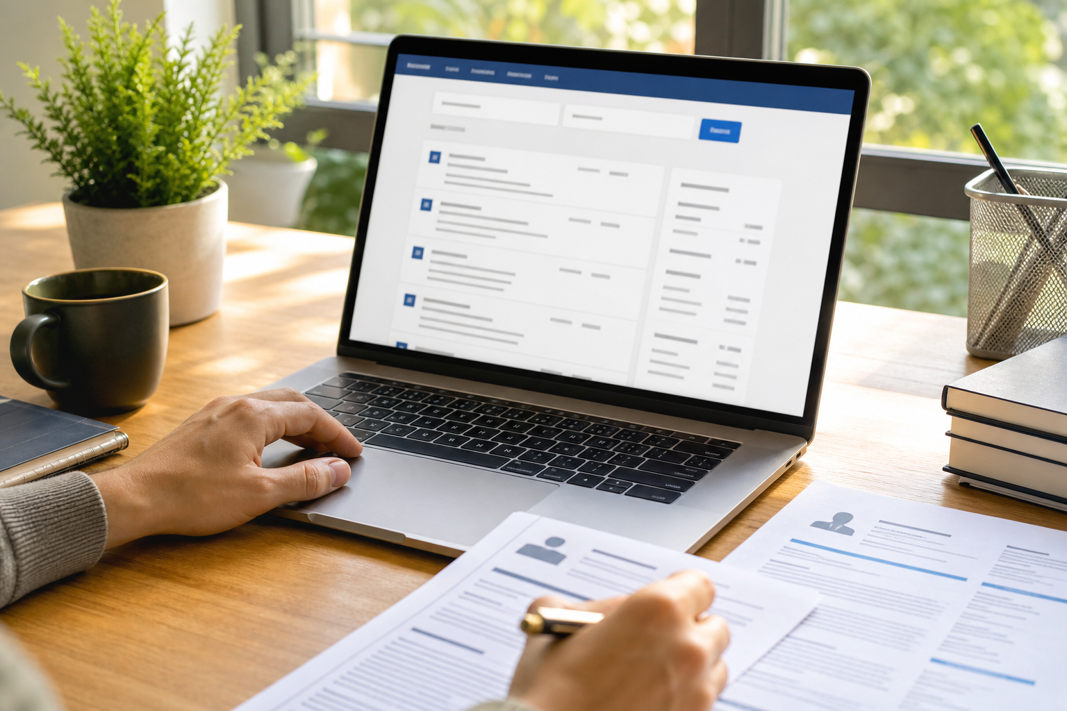 Indeed inspired job portal app preview