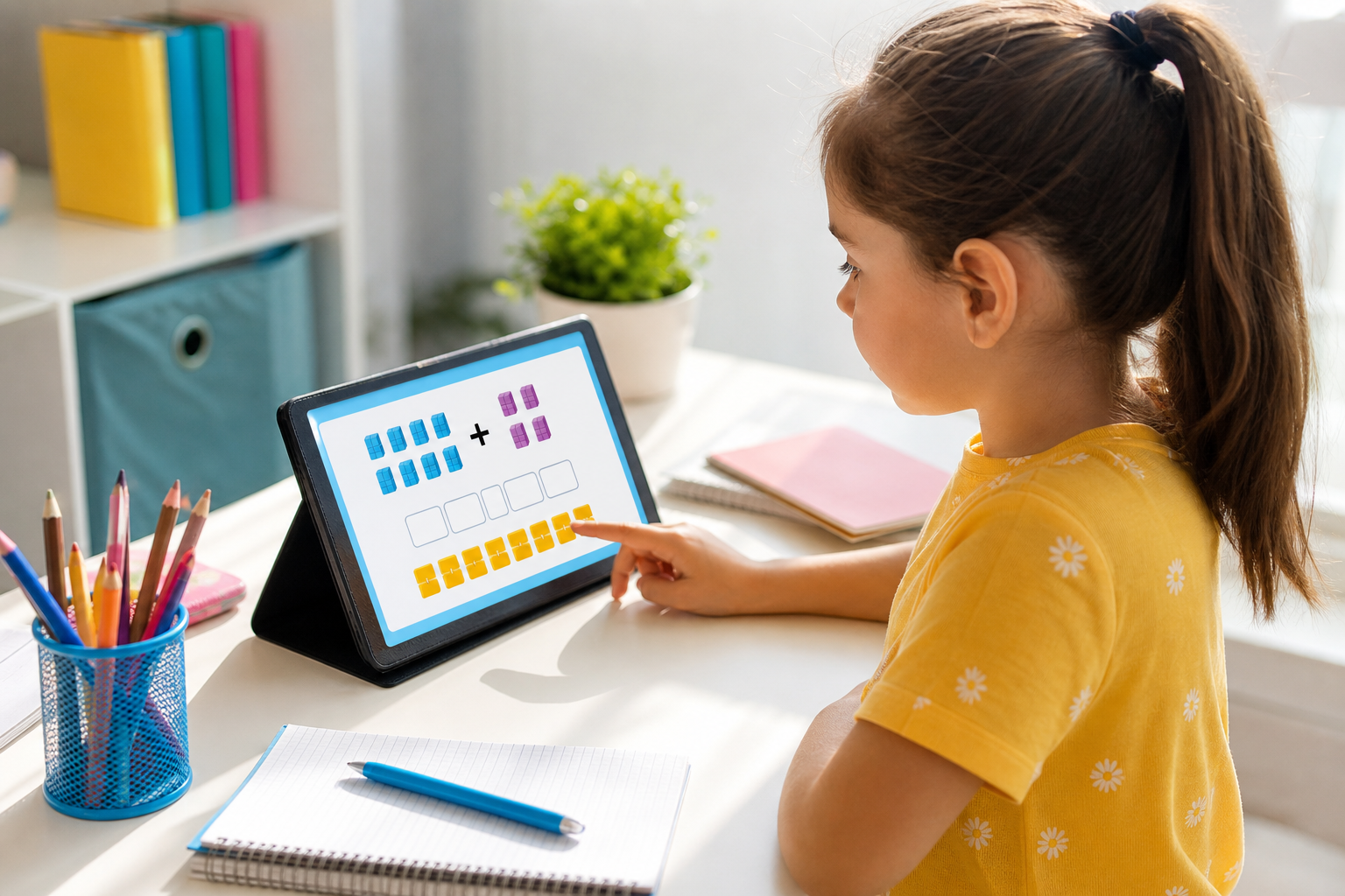 SplashLearn inspired kids-learning app preview