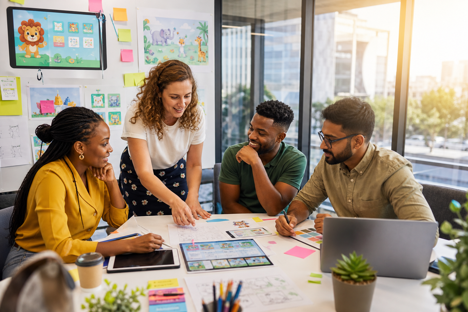 Kids learning app development company in South Africa creating an engaging educational learning platform