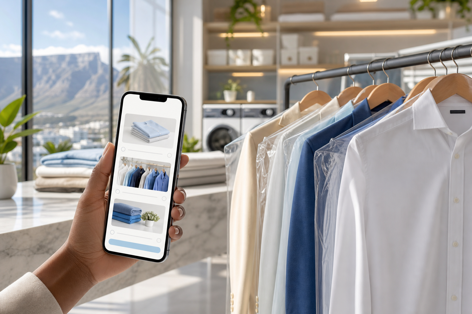 Rinse inspired laundry app preview