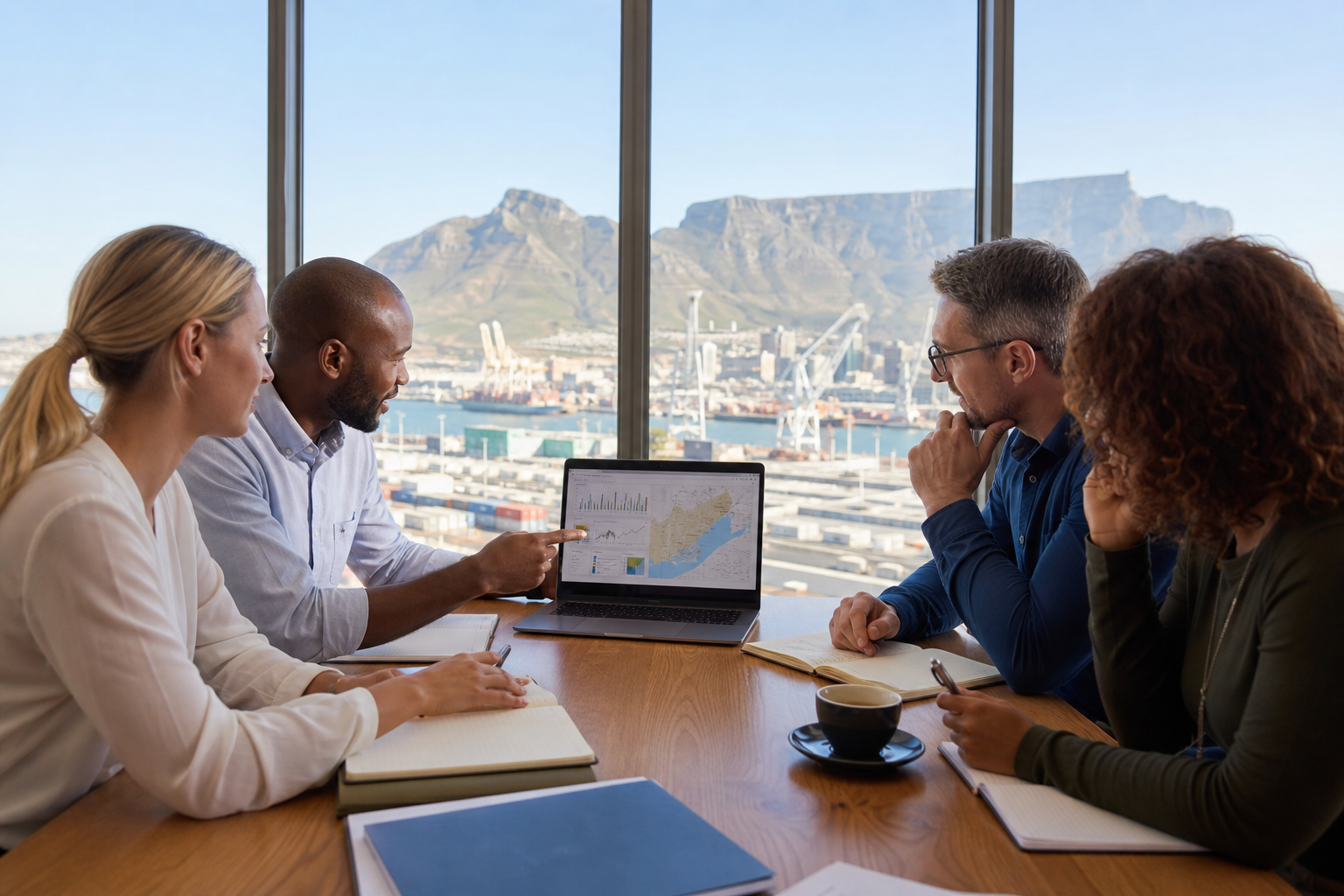 Logistics app development consultation for a South African transport and delivery business
