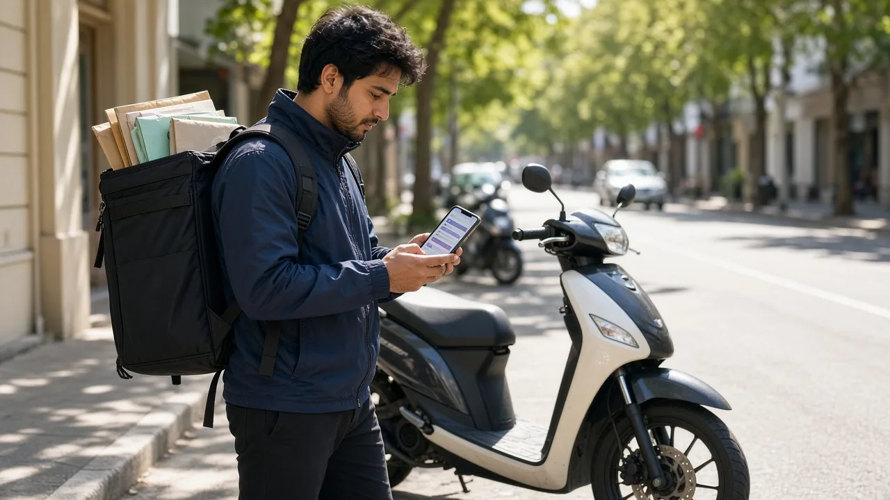 Amazon Flex inspired last mile delivery app preview