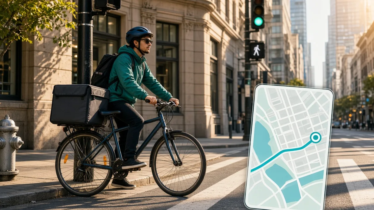 Stuart inspired last mile delivery app preview