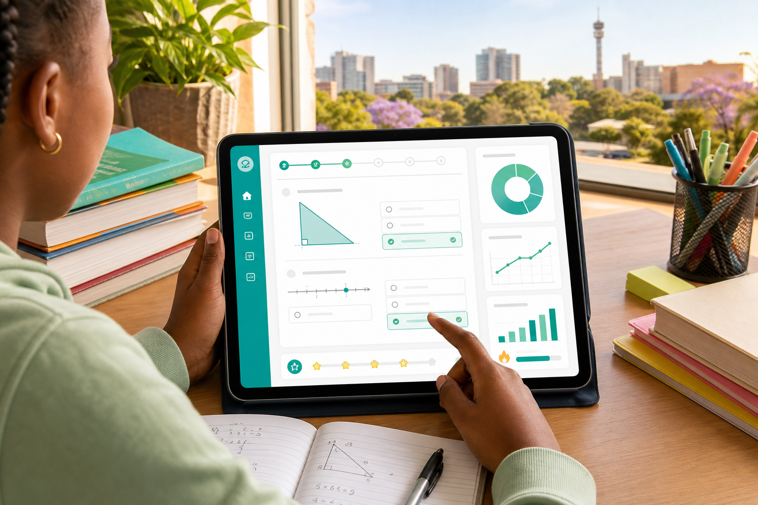 Khan Academy inspired live tutoring app preview