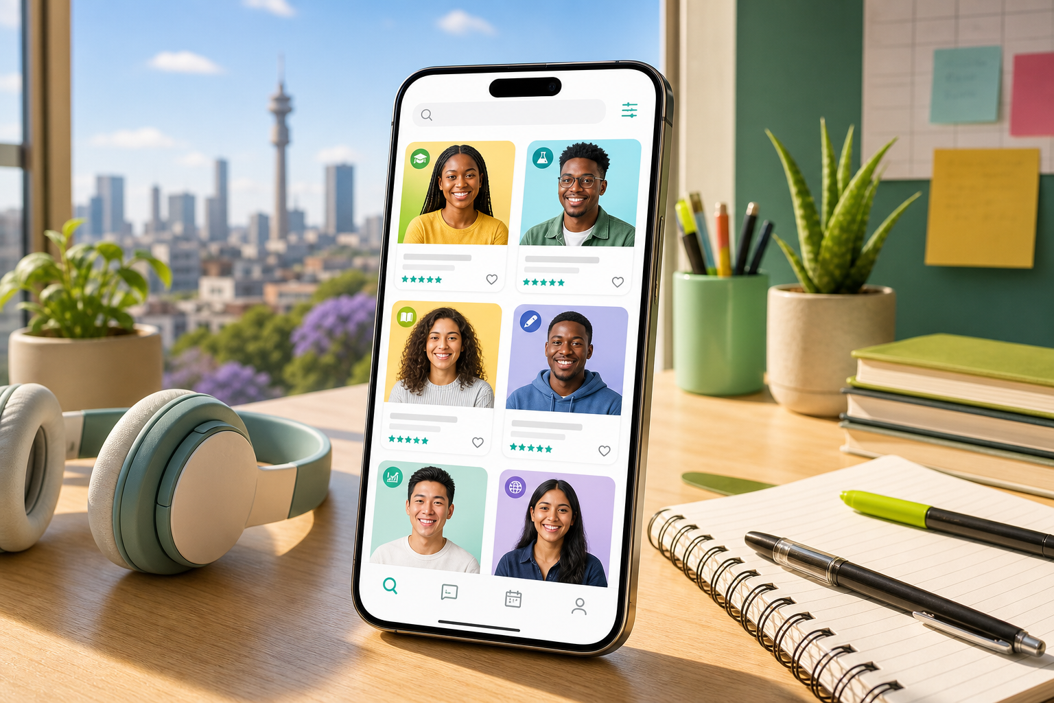 Preply inspired live tutoring app preview