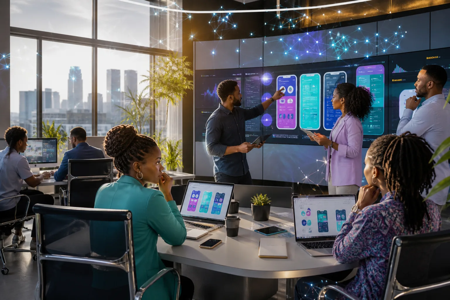 AI powered mobile app consulting for South African businesses