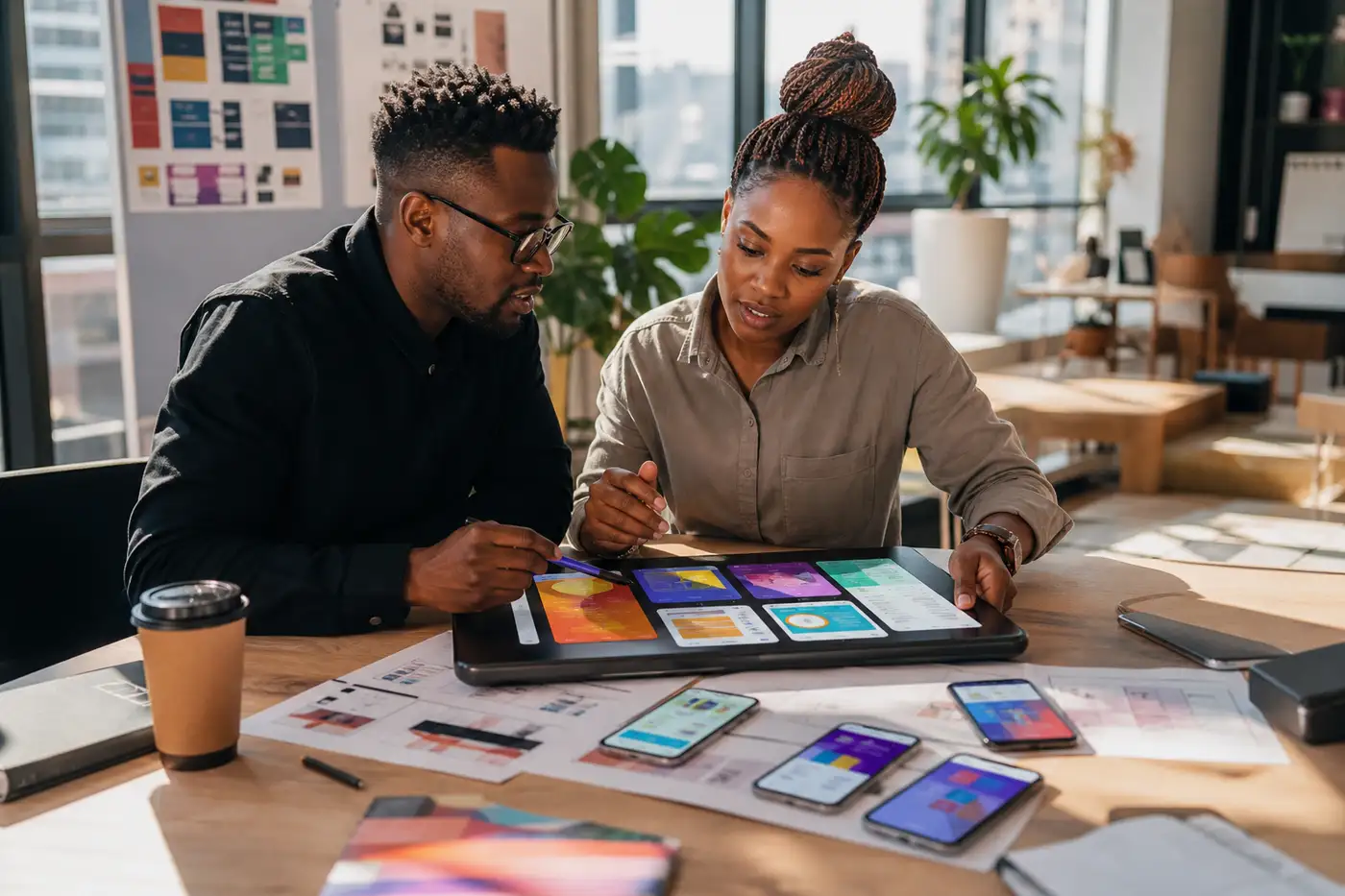 Mobile app design consultation with Sandton UI UX specialists