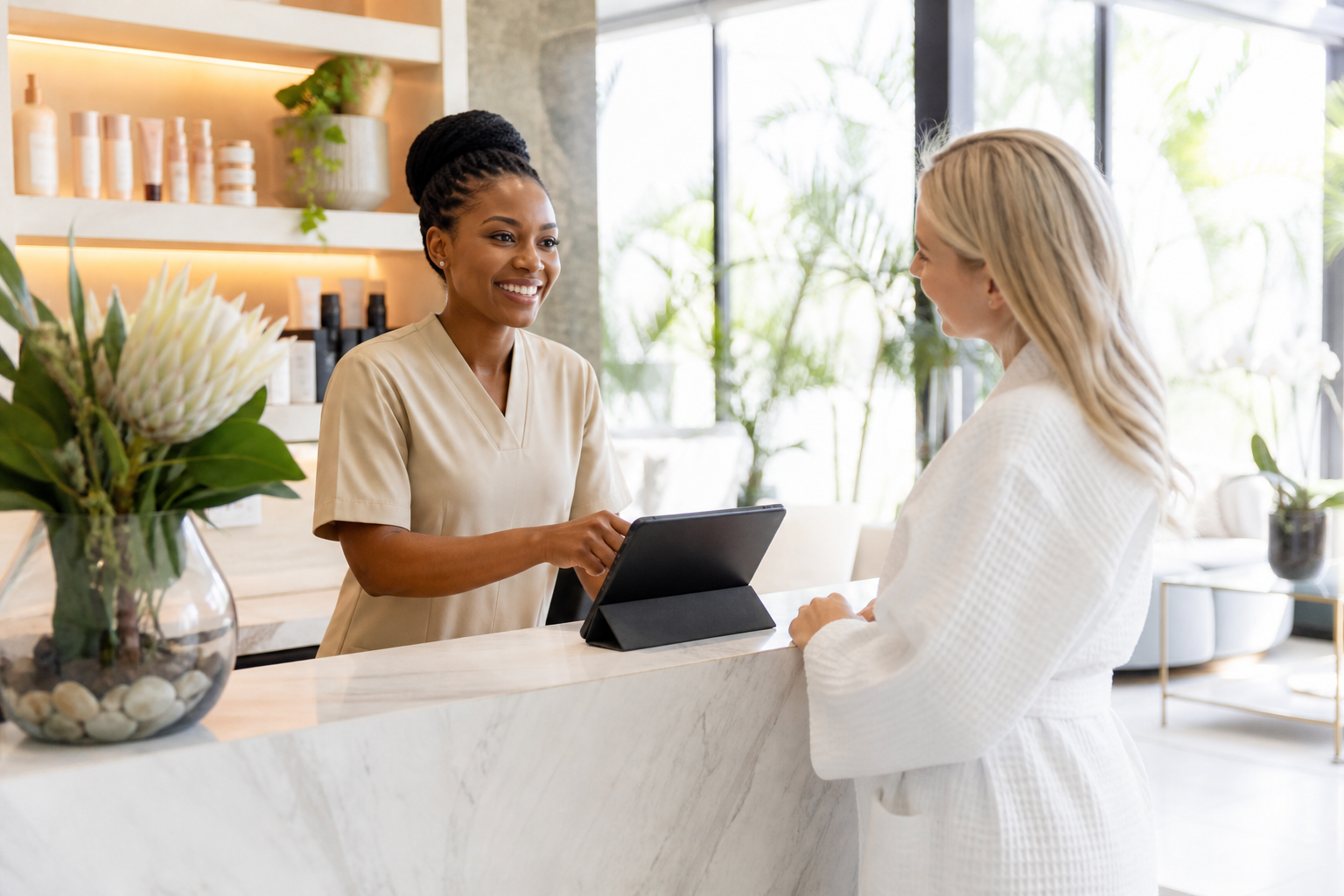 Massage booking app development company in South Africa designing a wellness appointment platform