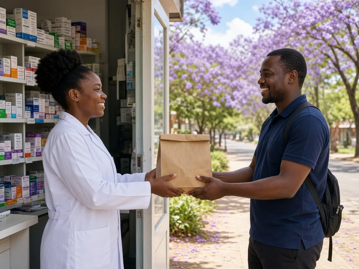 Dispatch inspired medicine delivery app preview