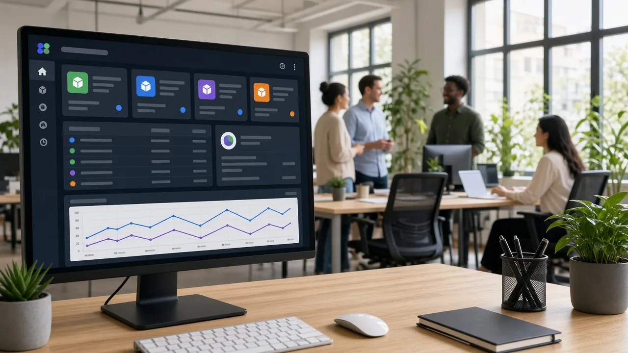 Microsoft Dynamics inspired manufacturing-software app preview