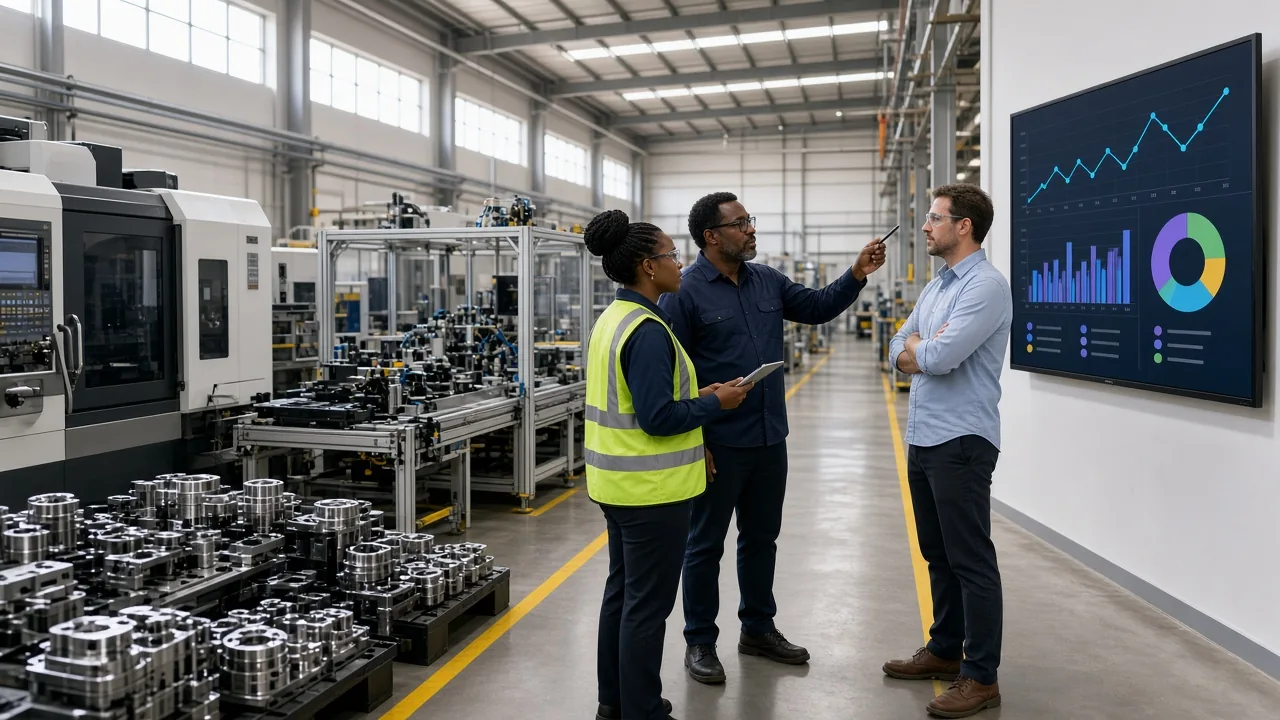 Manufacturing software development company in South Africa building production inventory quality and factory management platforms