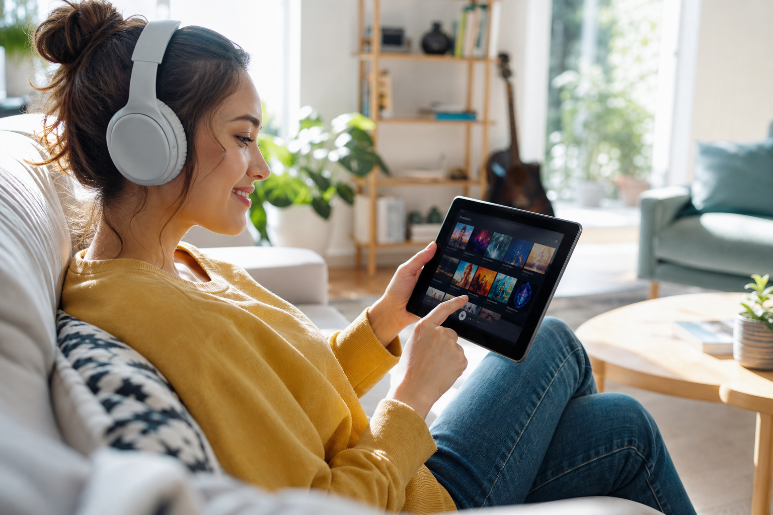 YouTube Music inspired music streaming app preview