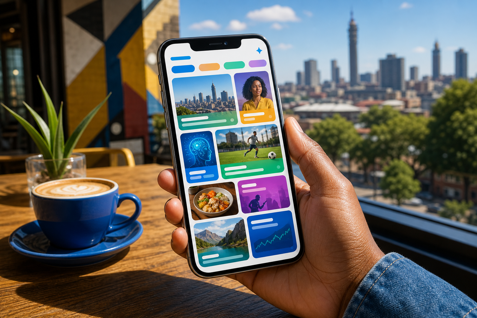 Google News inspired news app preview