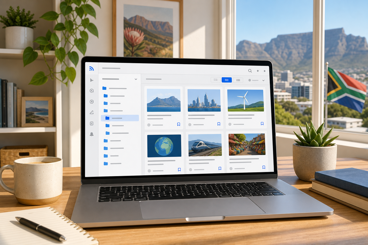 Inoreader inspired news app preview