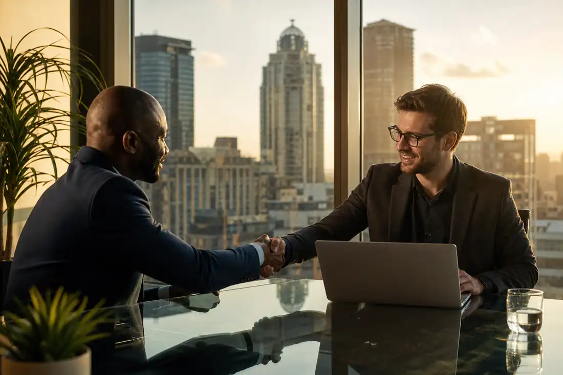 Node.js development planning session with South African software specialists
