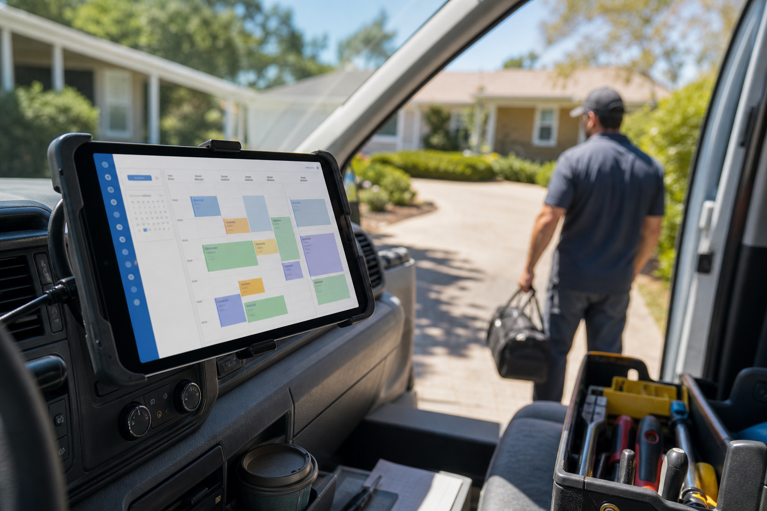 Housecall Pro inspired on demand app preview