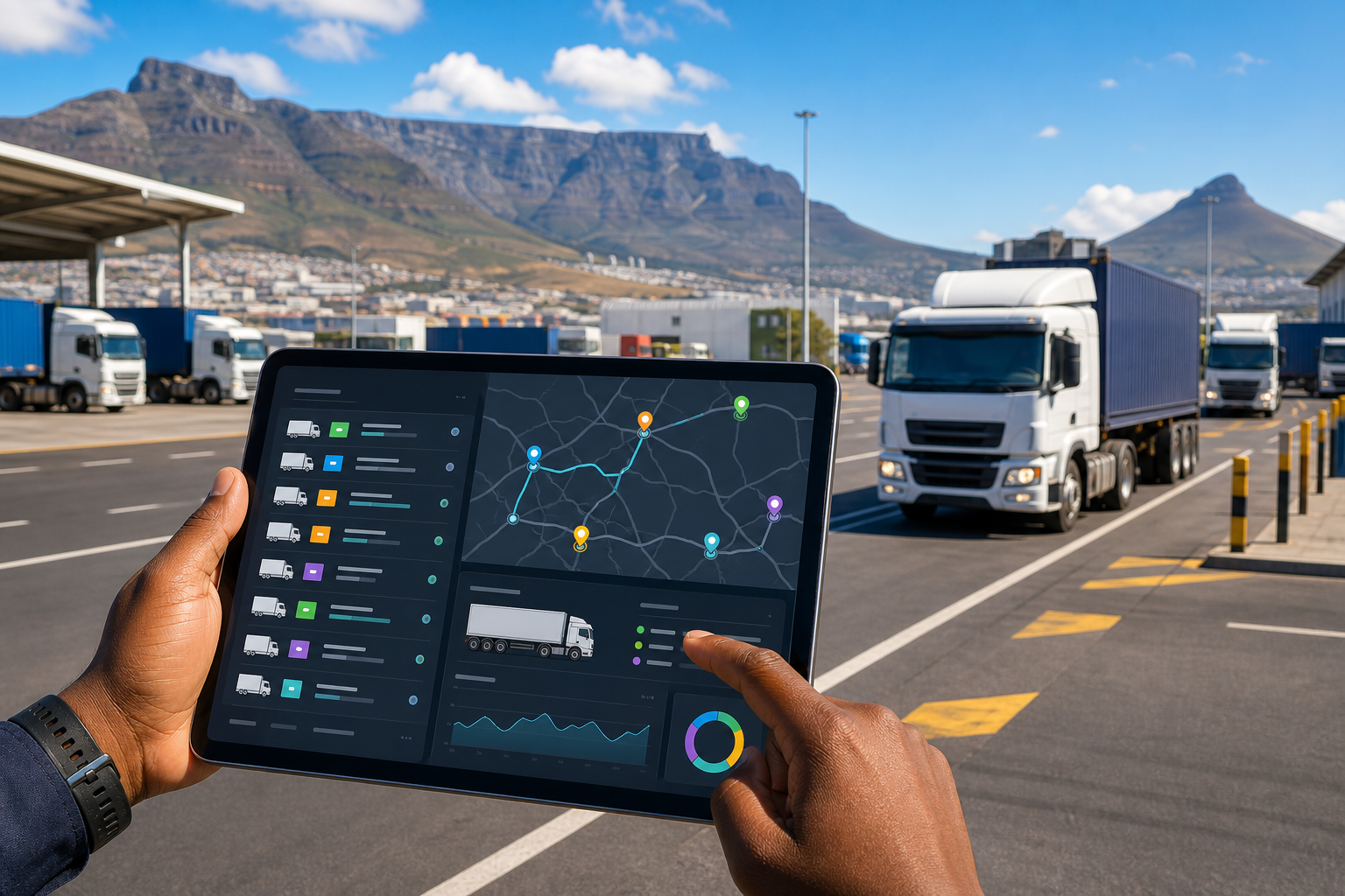 Uber Freight inspired packers movers app preview