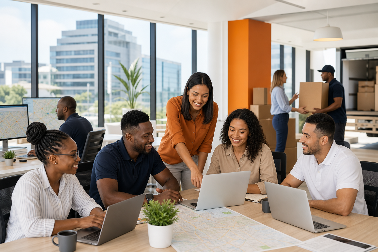 Packers and Movers app development company in South Africa building a relocation booking platform