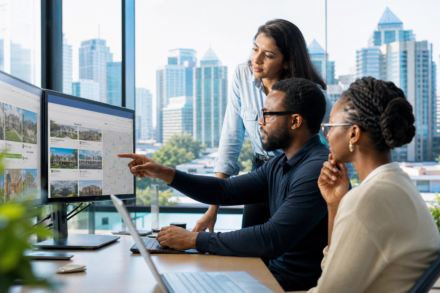 Real estate app development company in South Africa designing a modern property marketplace platform