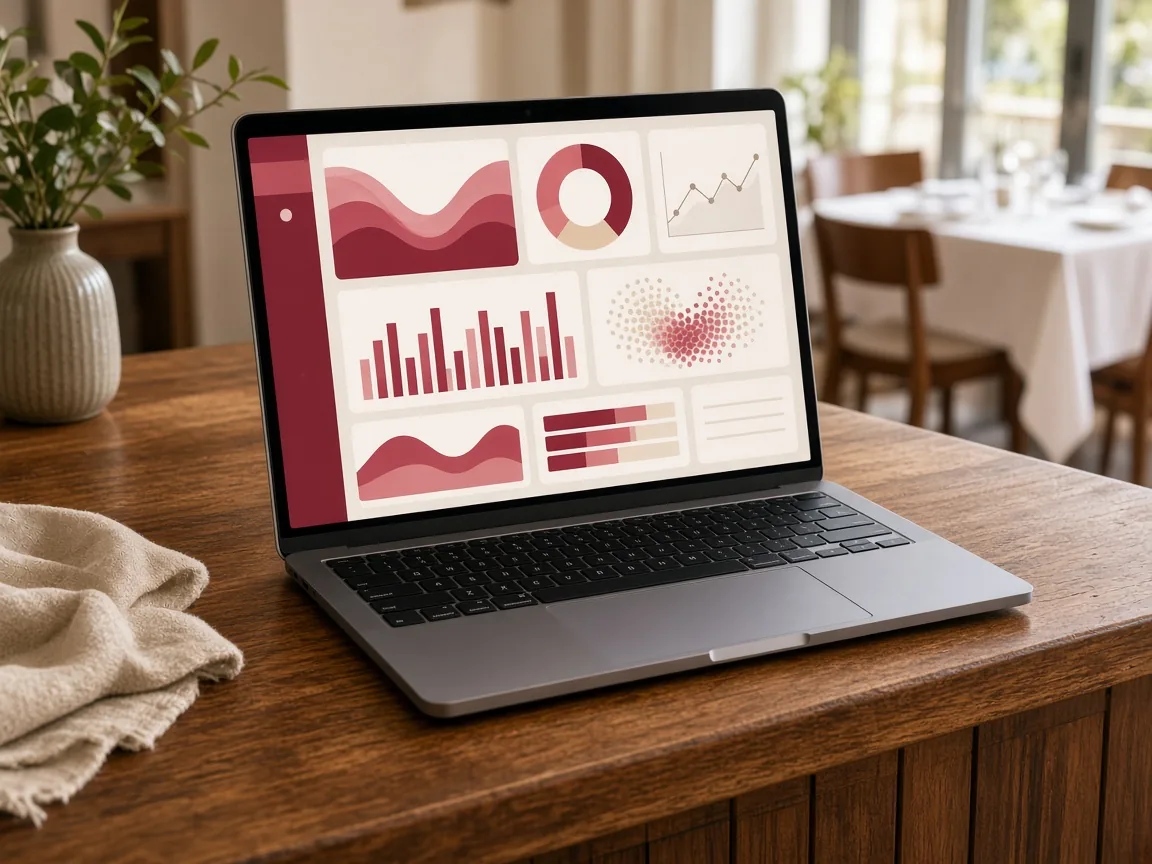 Restaurant management software dashboard showing orders, tables, staff, inventory, payments, reports, and operational controls.