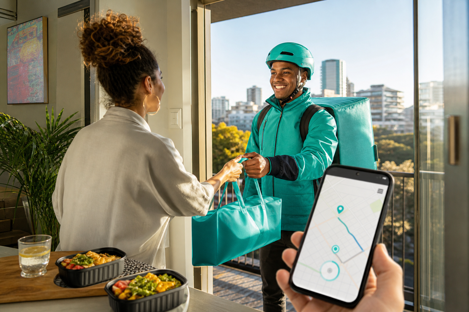 Checkers Sixty60 inspired restaurant app preview