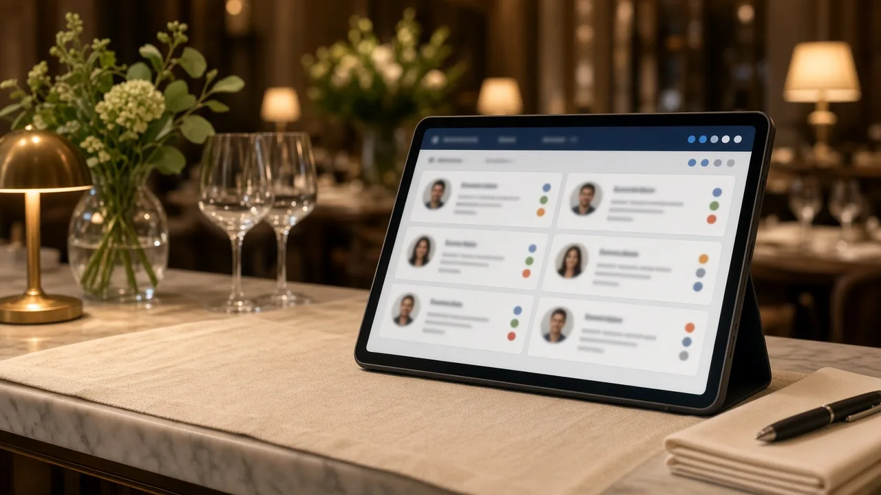 Resy inspired reservation software preview