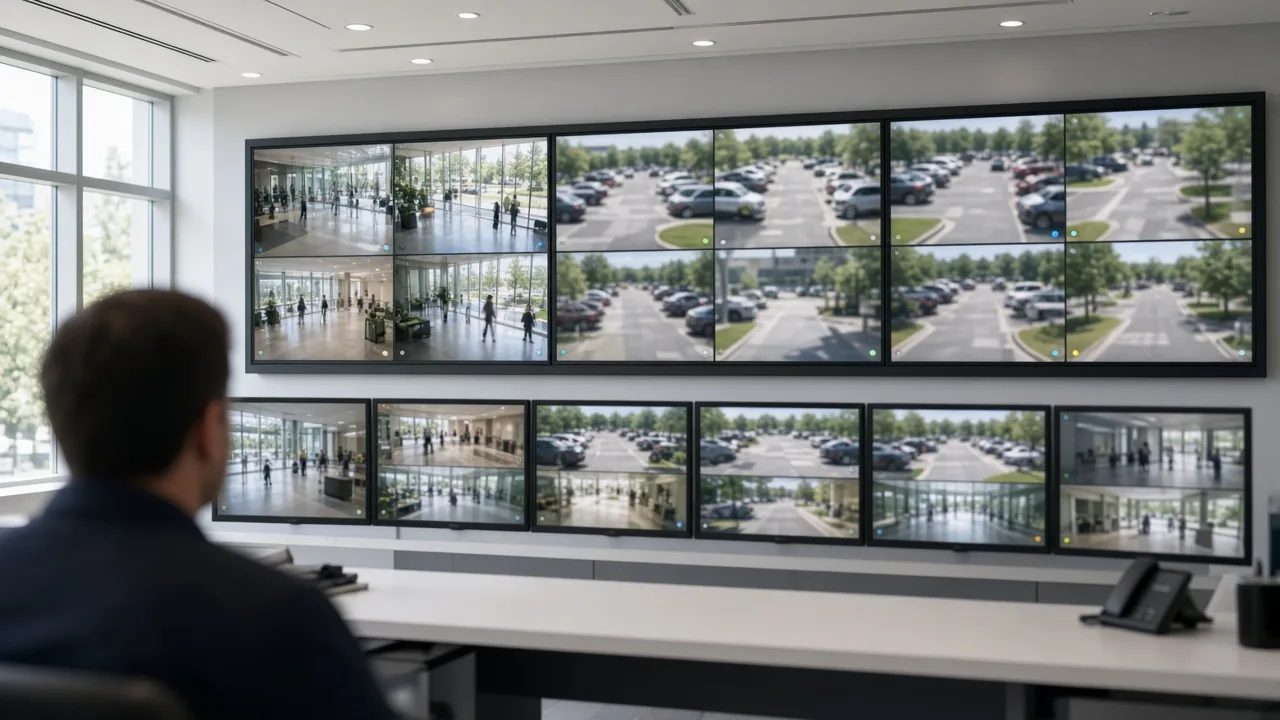 Milestone Systems inspired security-management-software app preview