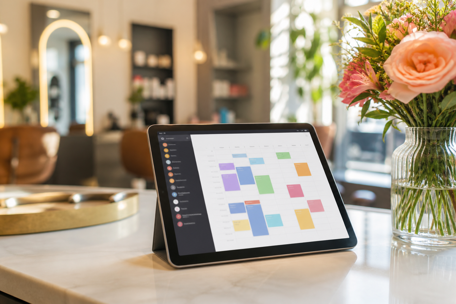 Fresha inspired salon booking app preview