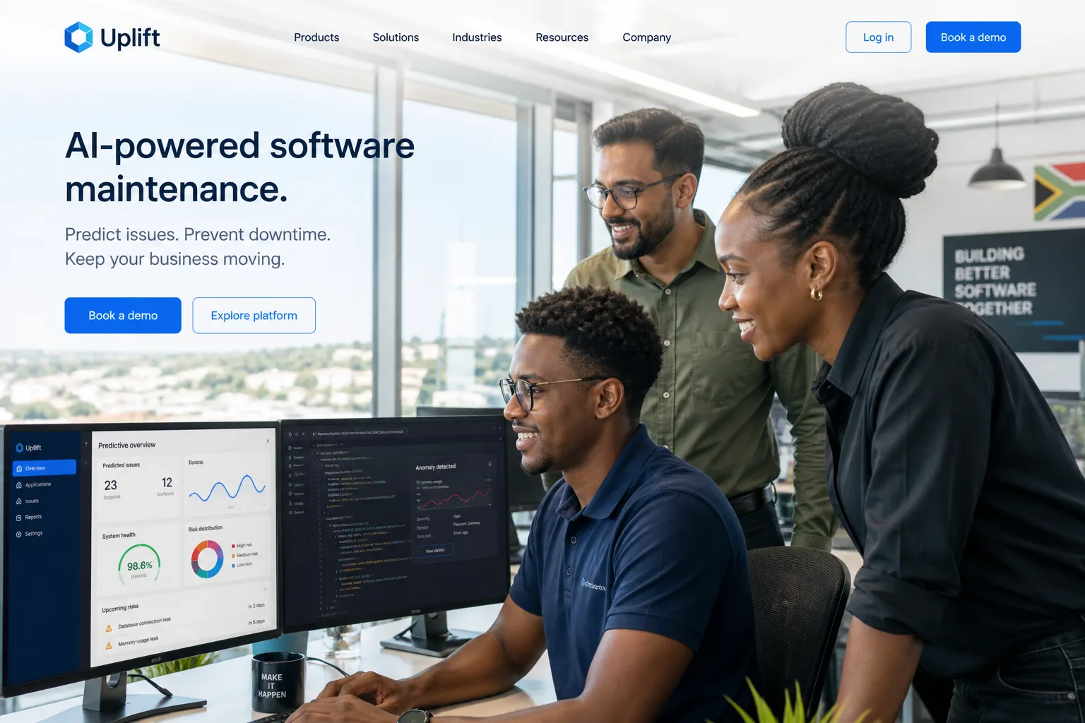 AI powered software maintenance capabilities for South African businesses