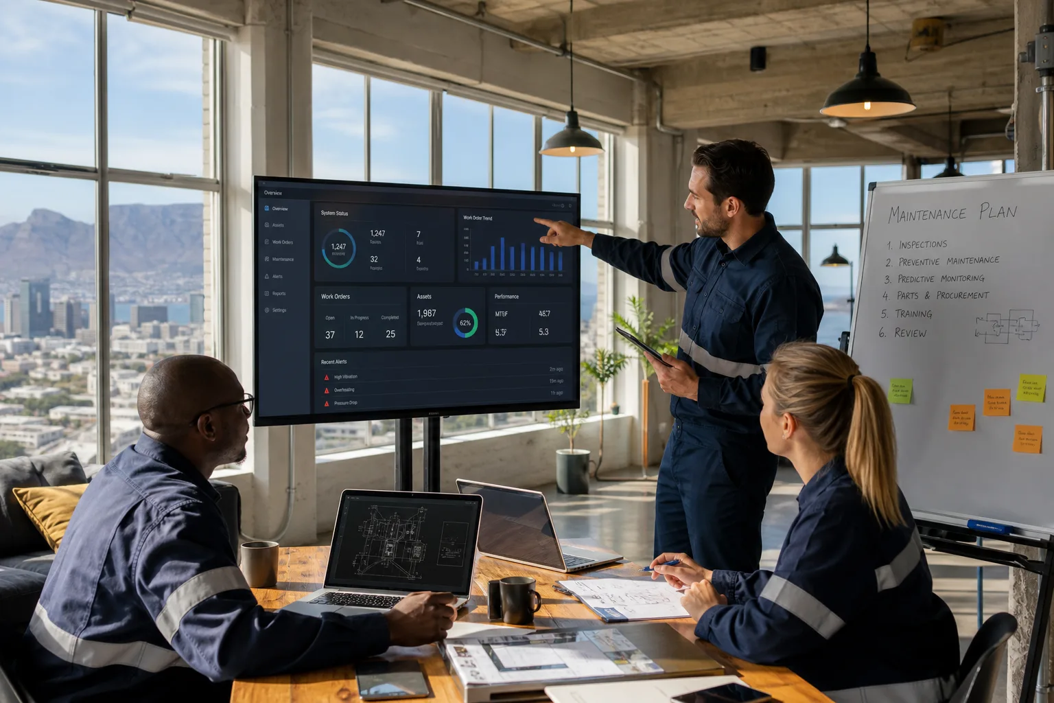 Software maintenance support session with South African specialists