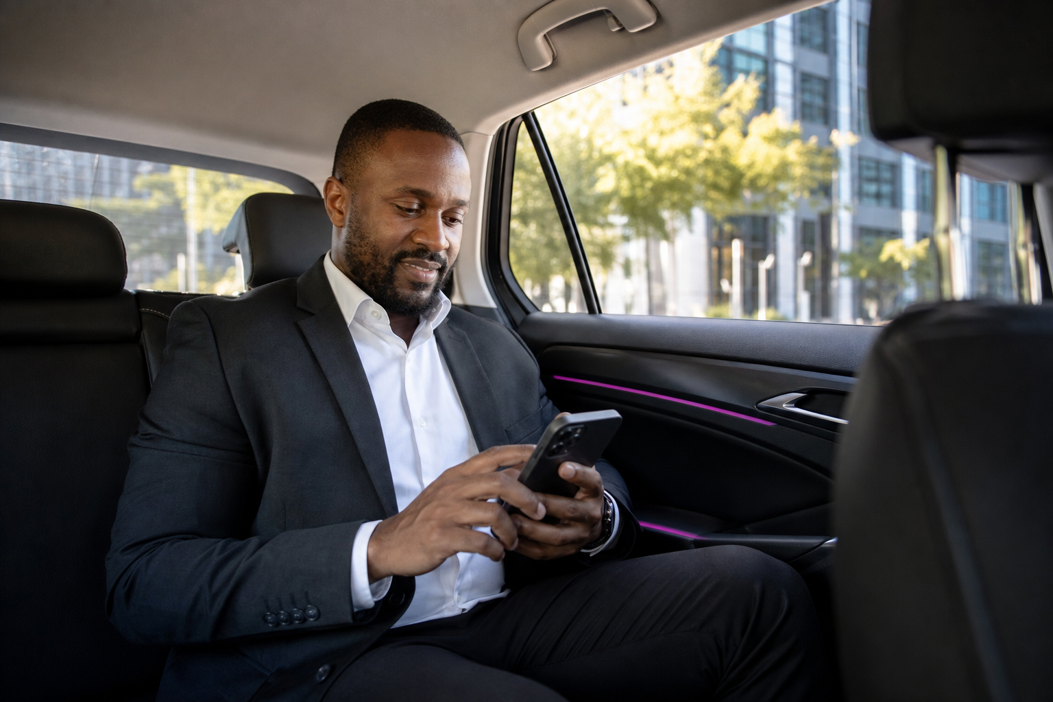 Lyft inspired taxi booking app preview