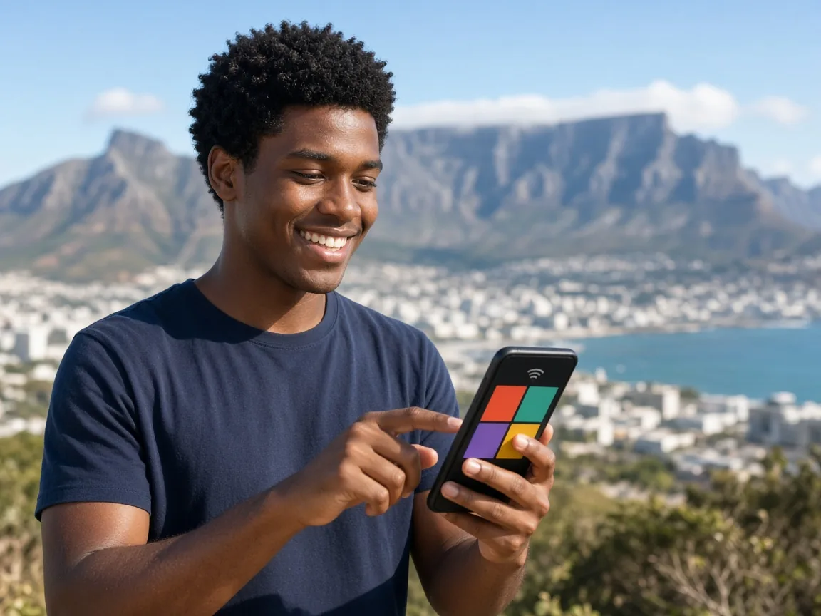 Cell C inspired telecom app preview