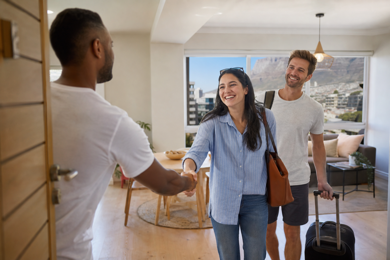 Airbnb inspired travel app preview