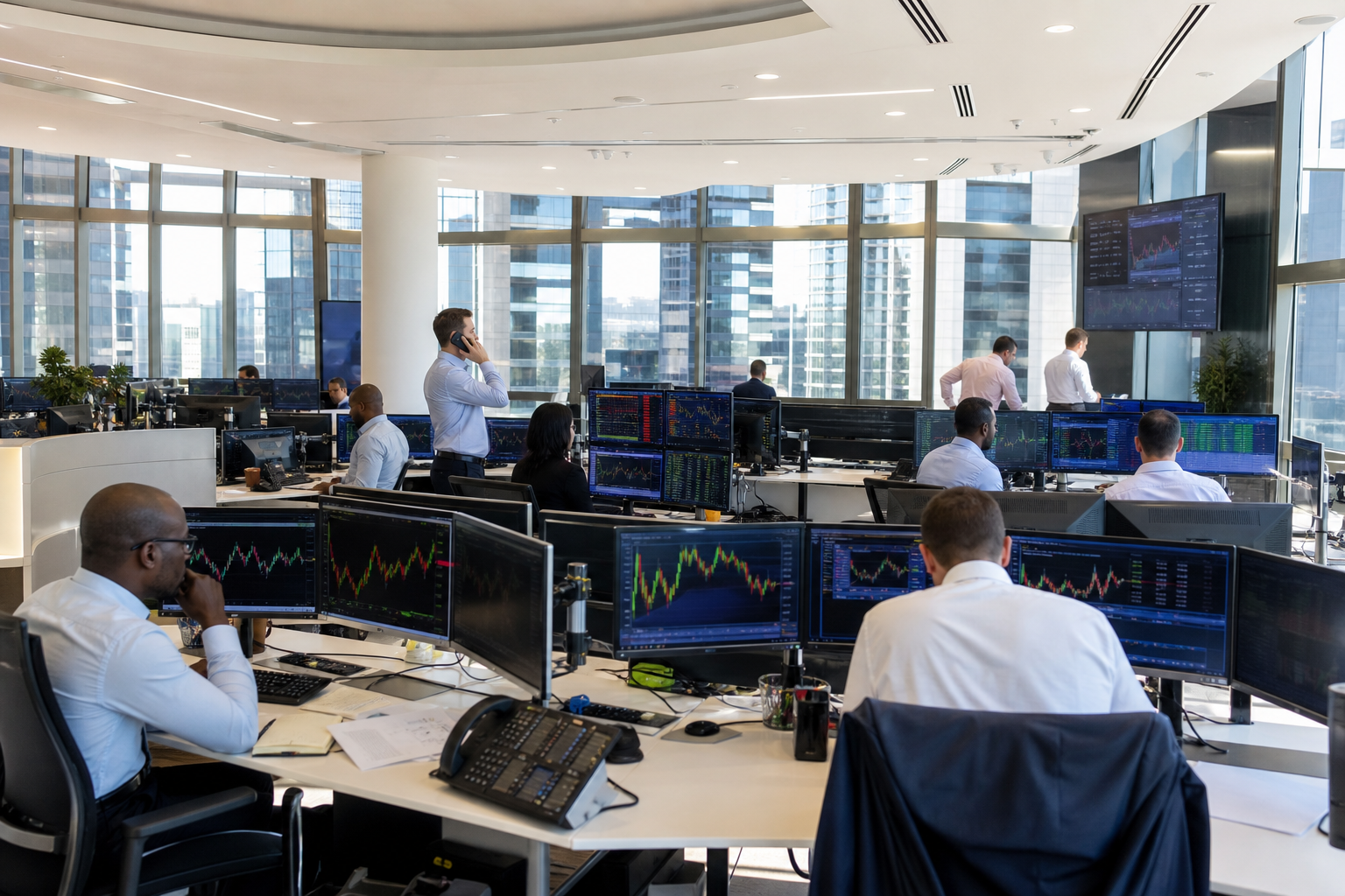 Interactive Brokers inspired trading-software app preview
