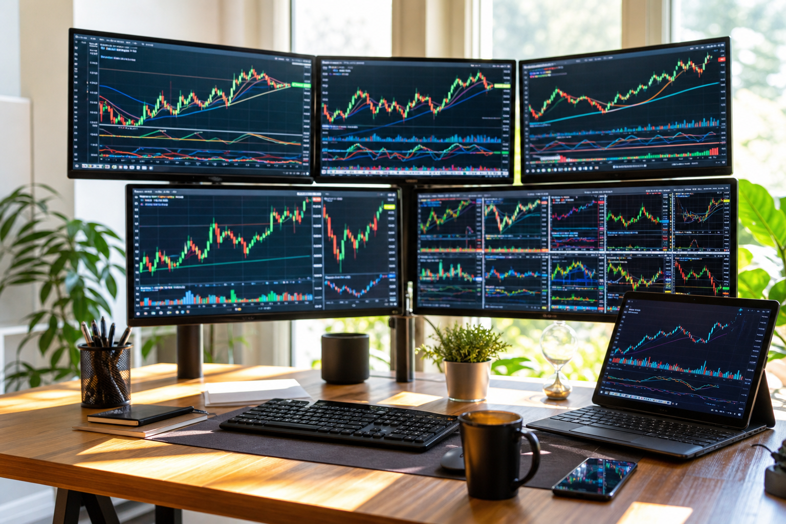 MetaTrader inspired trading-software app preview