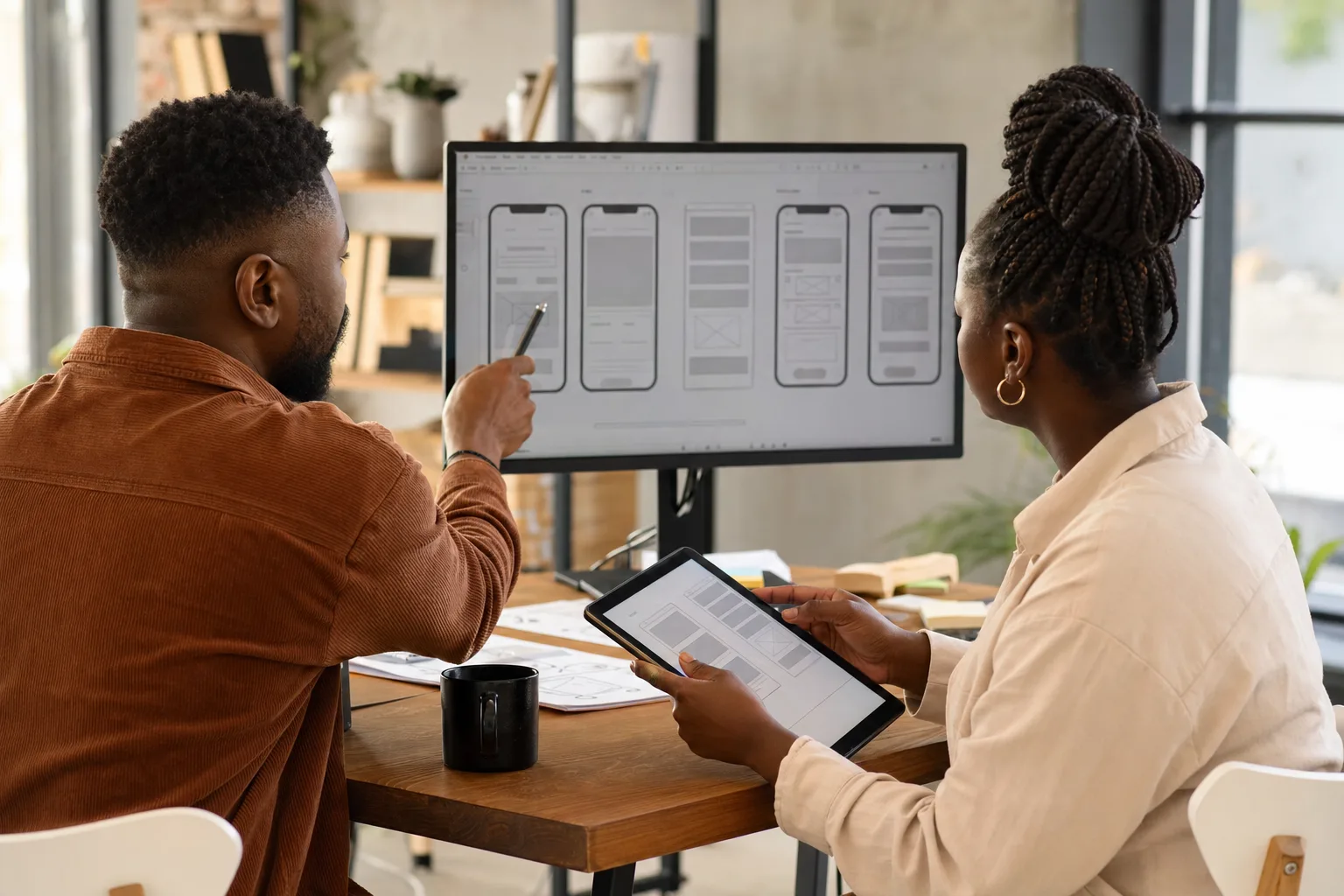 Design and engineering review of mobile interfaces