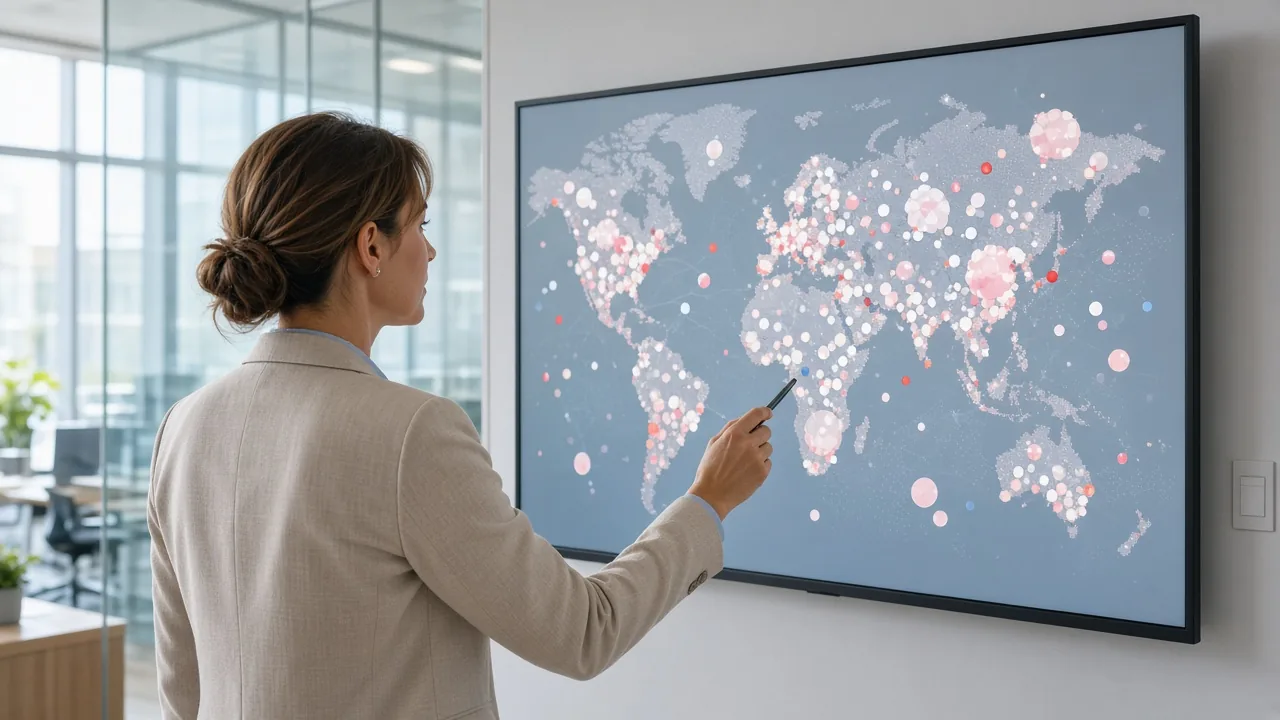 Multi Location Visitor Administration Dashboard