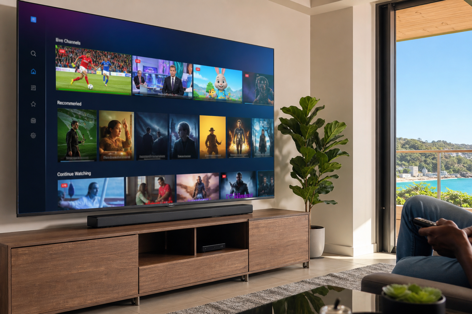 Hulu inspired video streaming platform preview