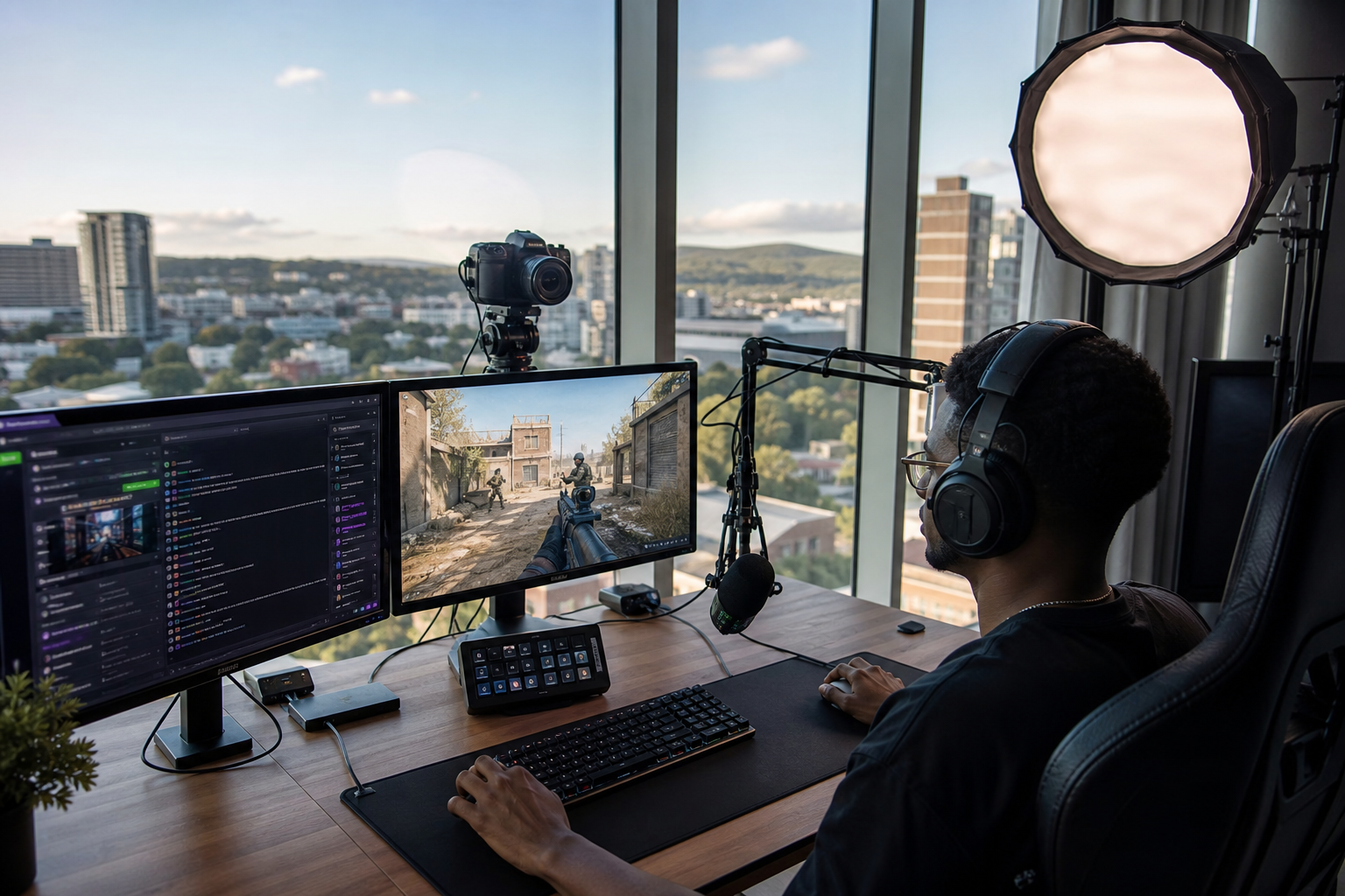 Twitch inspired video streaming platform preview