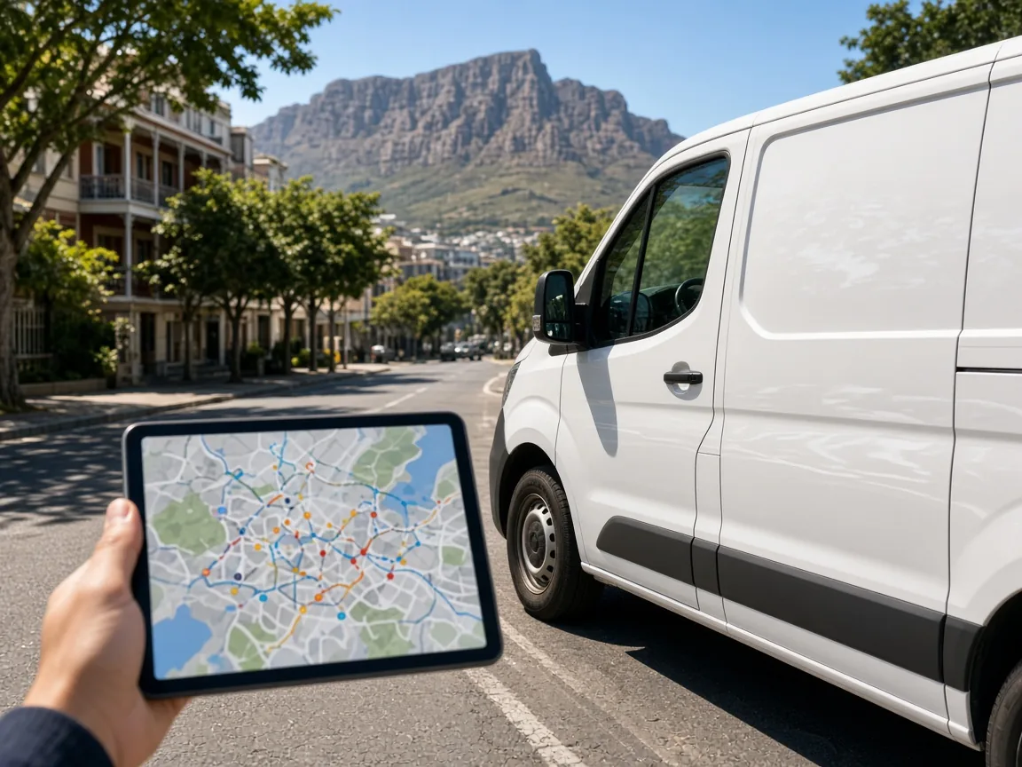 Delivery Fleet Tracking vehicle tracking preview