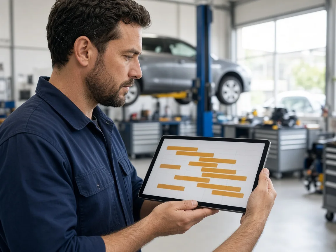 Fleet Maintenance vehicle tracking preview