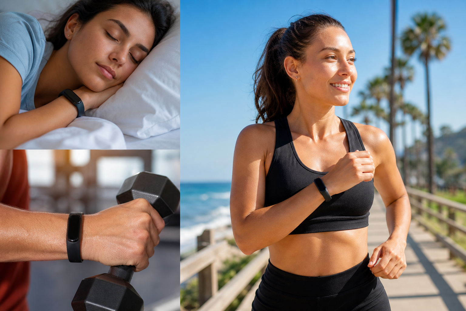Fitbit inspired wearable app preview