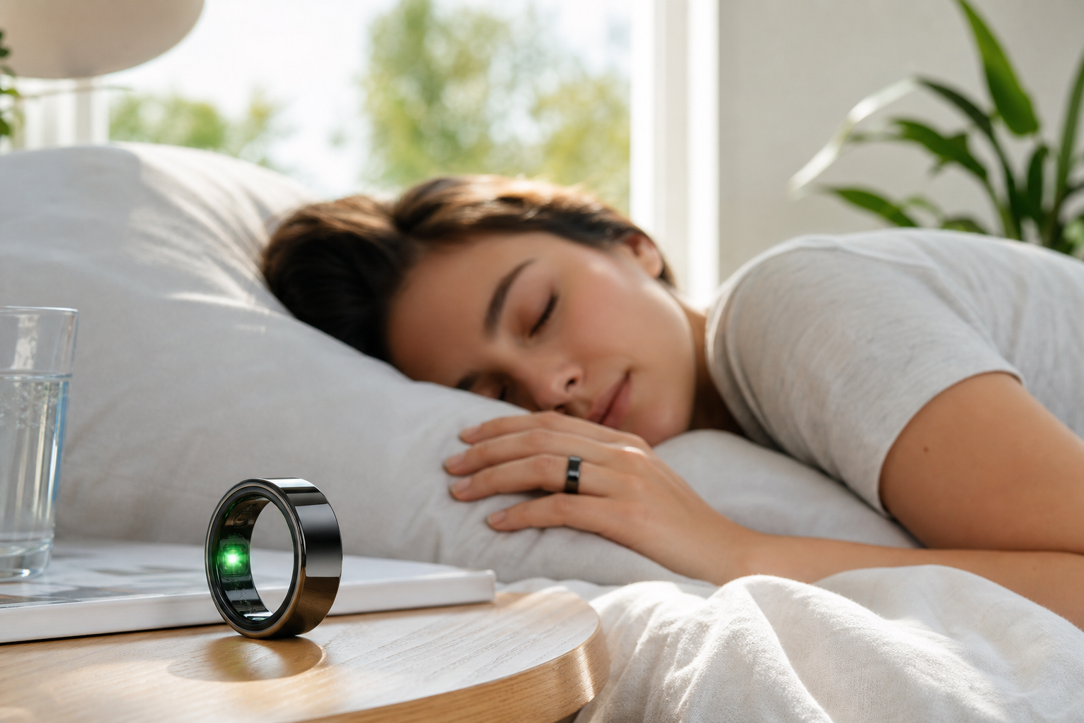 Oura Ring inspired wearable app preview