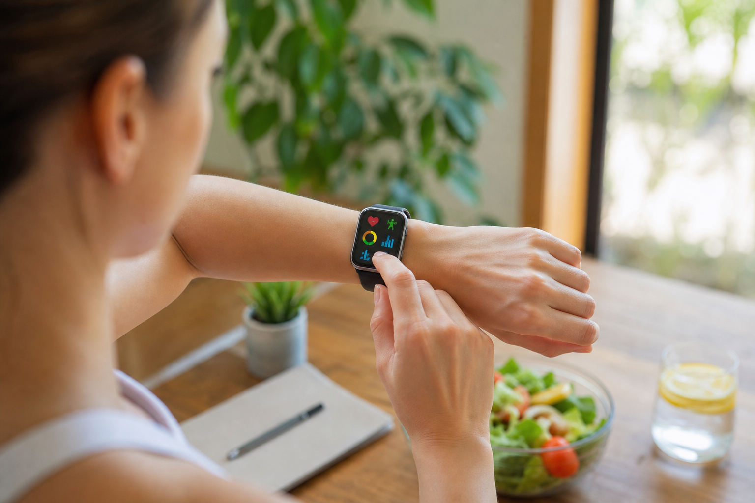 Samsung Health inspired wearable app preview